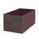 Vyvýšený záhon 240x136x79cm, Hnedá 09282