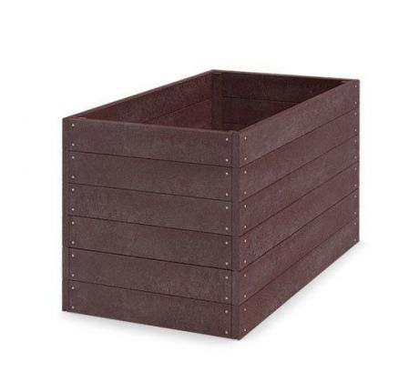 Vyvýšený záhon 148x65x79cm, Hnedá